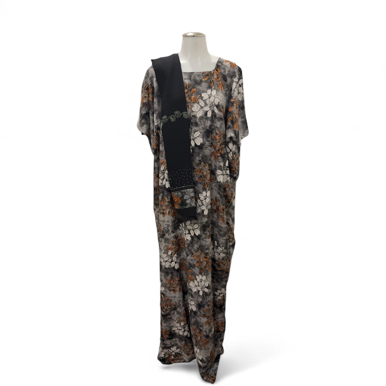 2pc Somali Baati Set with Chiffon Garbasar